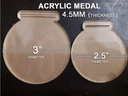 Acrylic Medal Blank